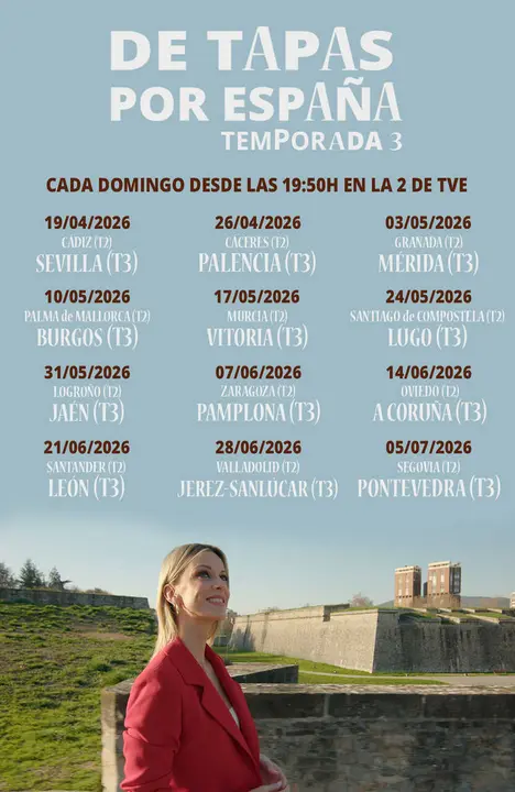 CARTEL EMISION T3 V2R1 De tapas por Espa&ntilde;a