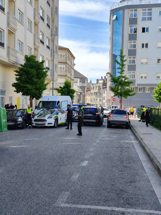 La persecuci&oacute;n del veh&iacute;culo por parte de la Guardia Civil concluy&oacute; en A Piringalla