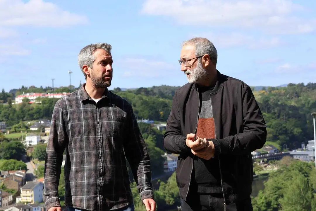 Rub&eacute;n Arroxo y Alexandre Penas