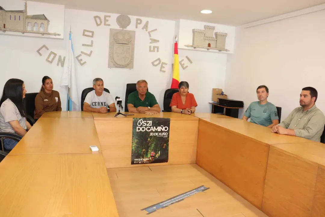 Presentaci&oacute;n de Os 21 do cami&ntilde;o, en Palas de Rei