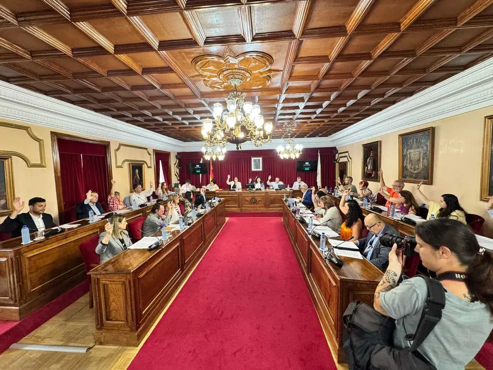El pleno aprob&oacute; la propuesta por unanimidad
