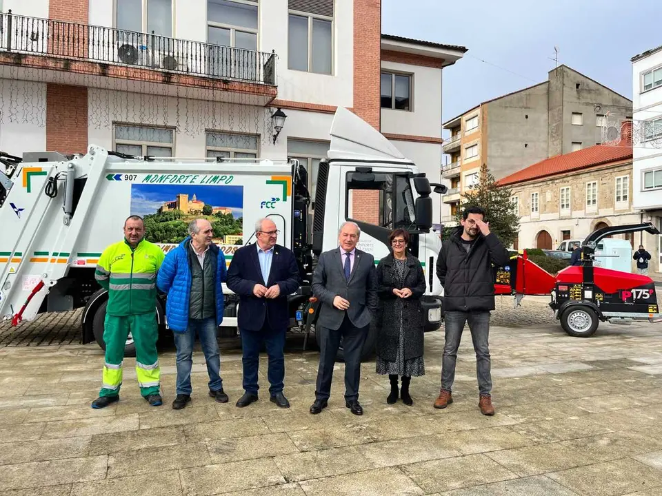 Foto arquivo servizo recollida de residuos Monforte