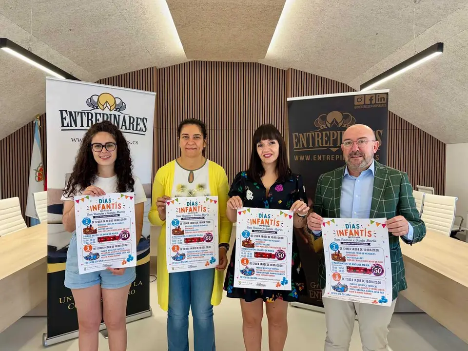 Presentaci&oacute;n de los d&iacute;as infantiles de las fiestas de San Ram&oacute;n y Santa Mar&iacute;a de Vilalba