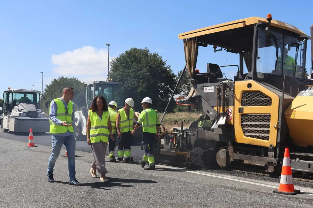 La subdelegada del Gobierno en Lugo supervis&oacute; los trabajos