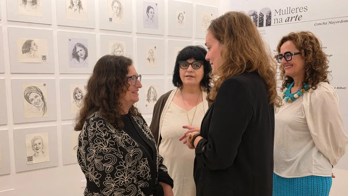 expo mulleres arte vicepresidencia