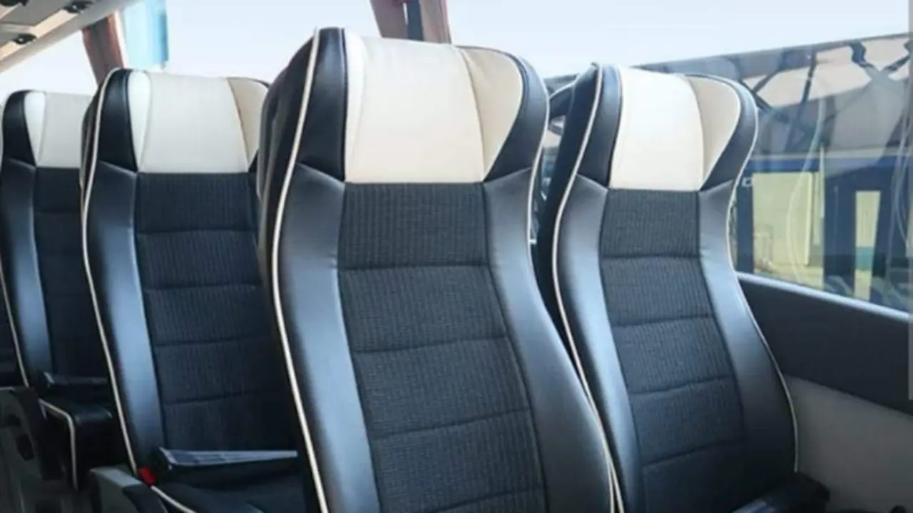 Asientos de un autob&uacute;s