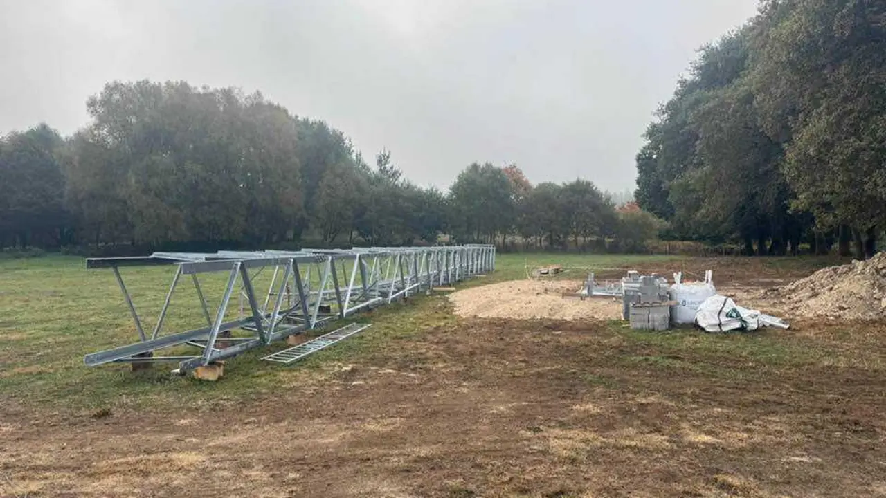 Antenas de telefonía que se instalarán en Friol
