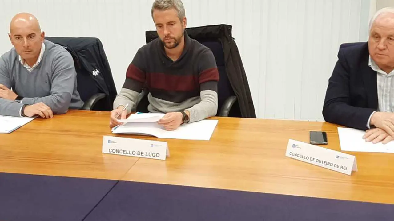 Reunión sobre el transporte interurbano del área metropolitana de Lugo