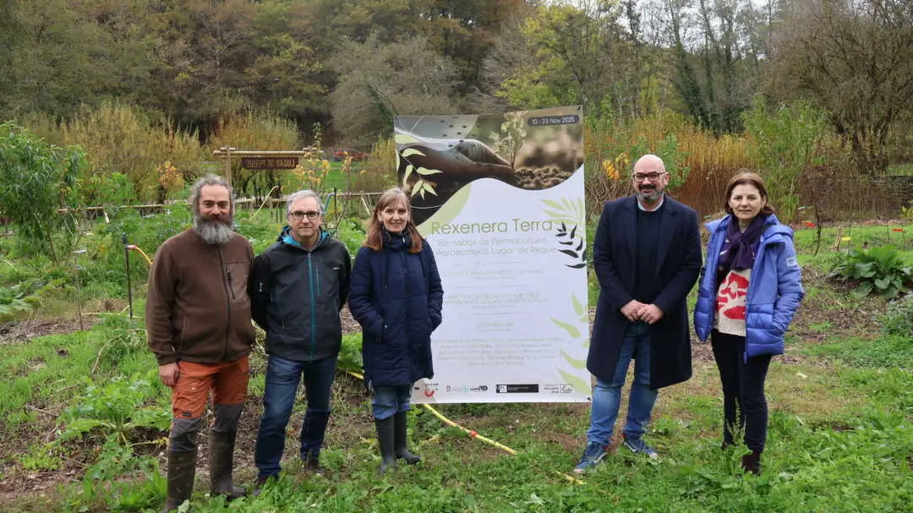 Efrén Castro, vicepresidente de la Diputación, durante la presentación de las jornadas