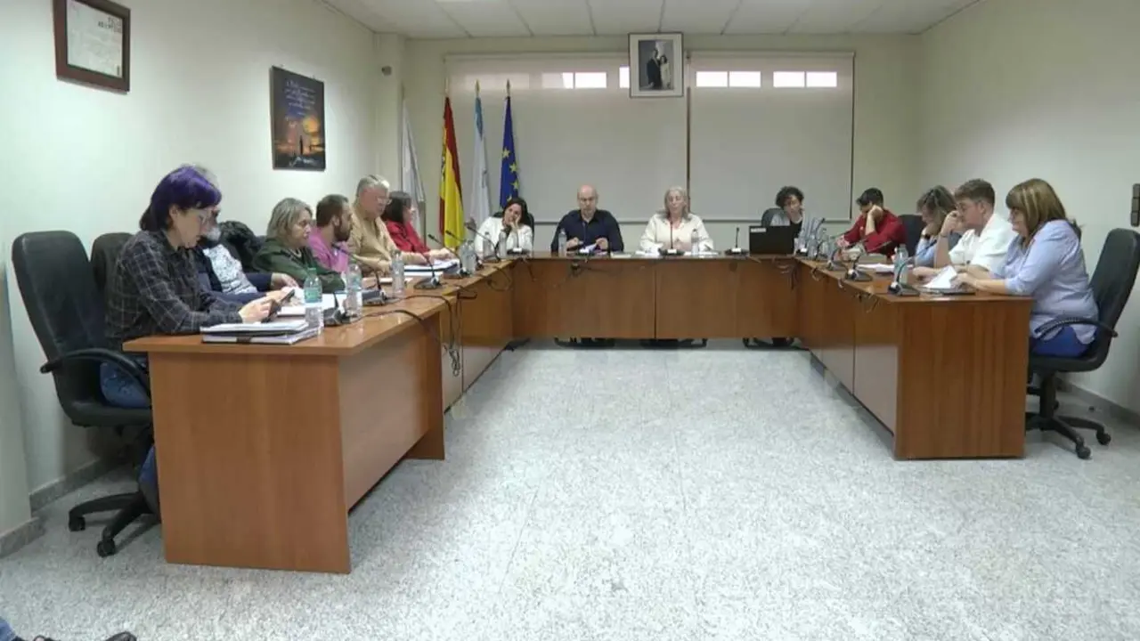 Imagen del pleno de diciembre de Guitiriz