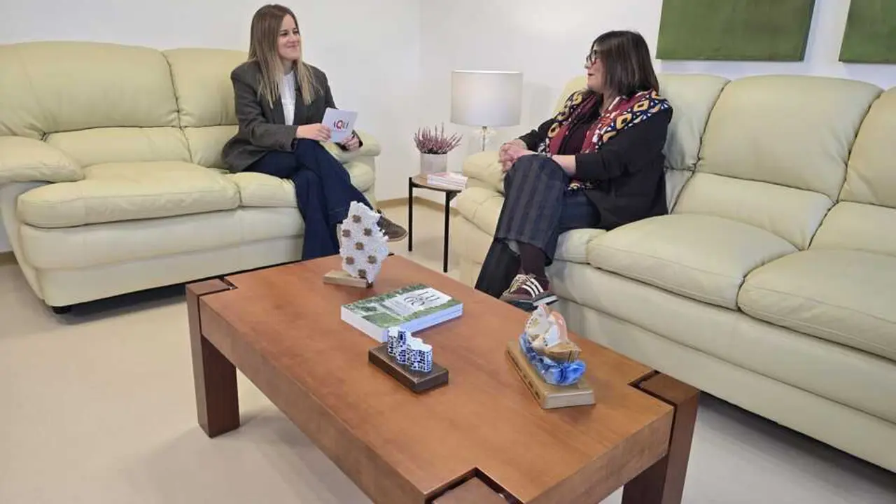 Ana Traseira, durante la entrevista para Desde Aqu&iacute;