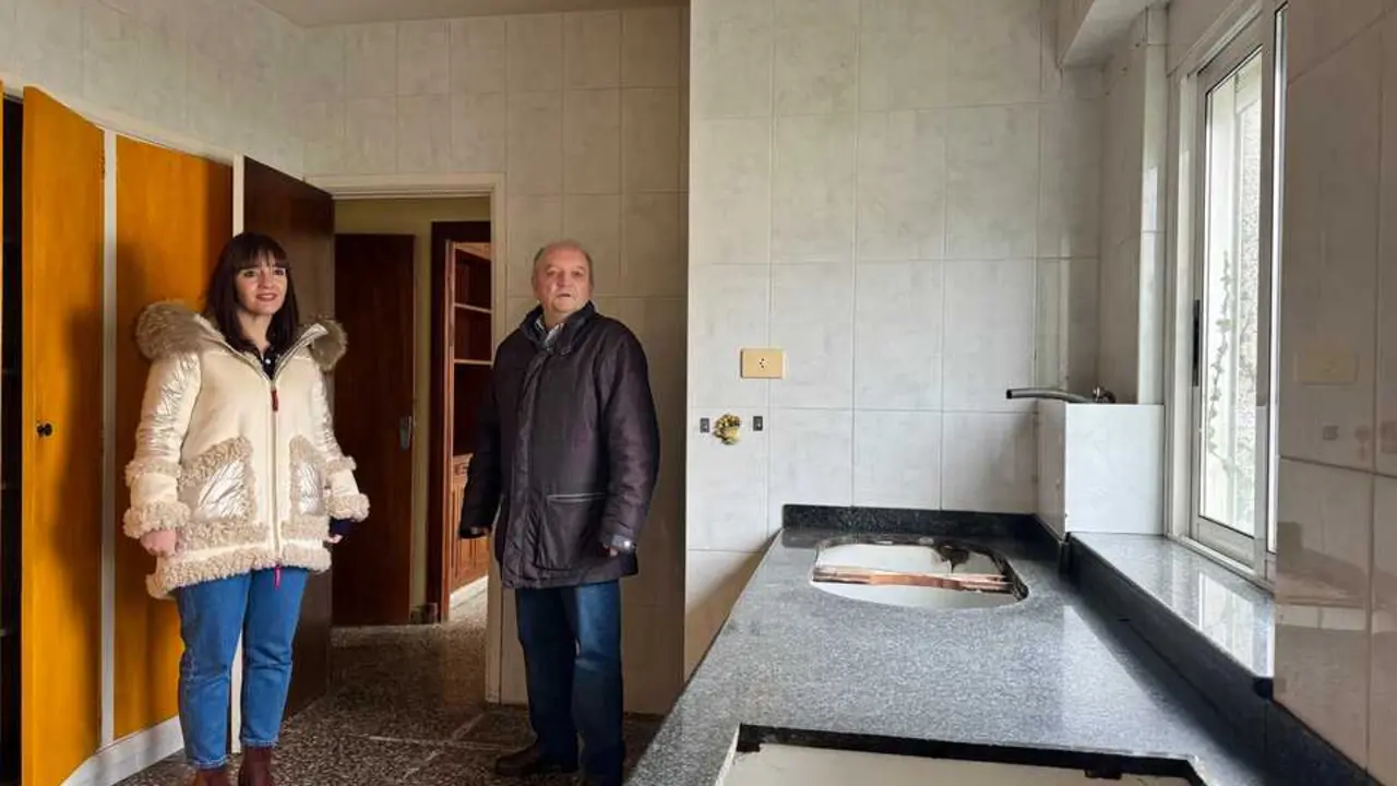 Marta Rouco visit&oacute; las casas dos mestres de Vilalba