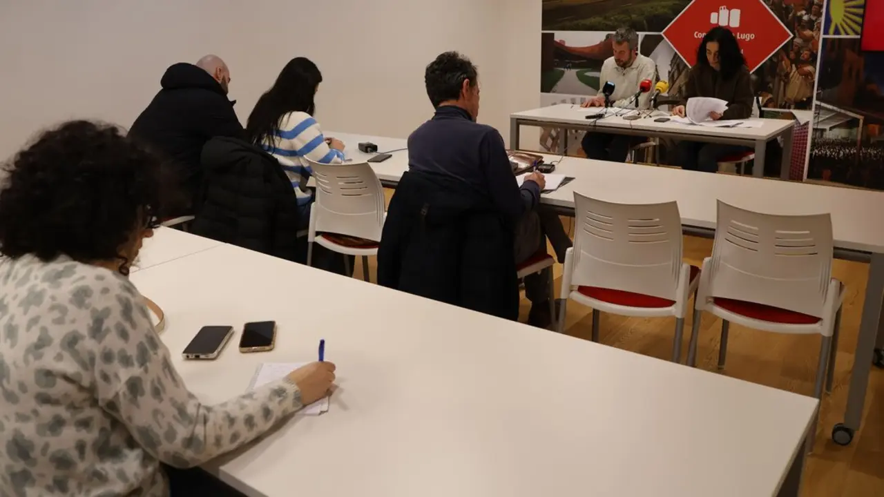 Rub&eacute;n Arroxo, despu&eacute;s de la xunta de Goberno