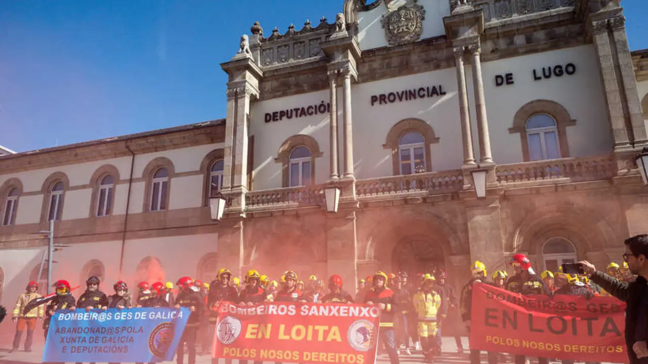 24022026_ Manifestaci&oacute;n Bomberos.
PRADERO