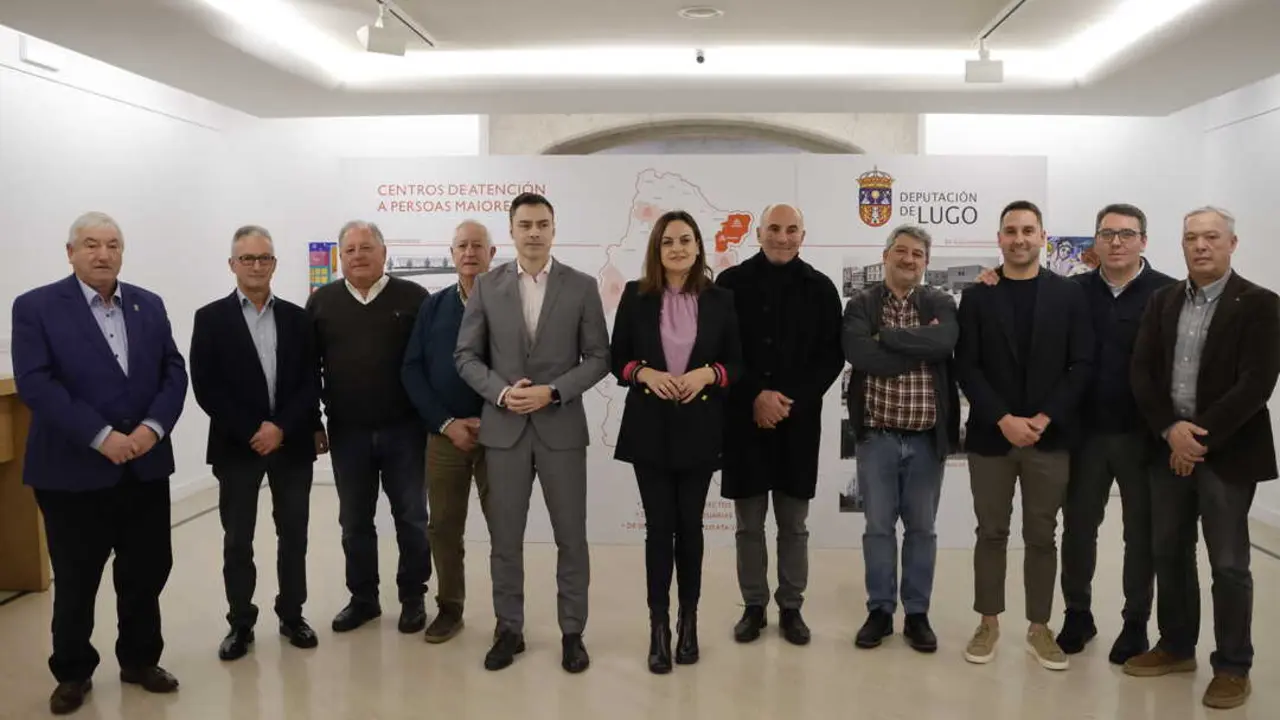 060326 Sinatura Convenio Marco cos Alcaldes das residencias