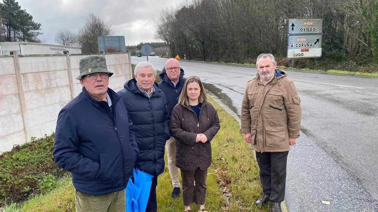 Senadores e PP Vilalba acceso N634 pol&iacute;gono