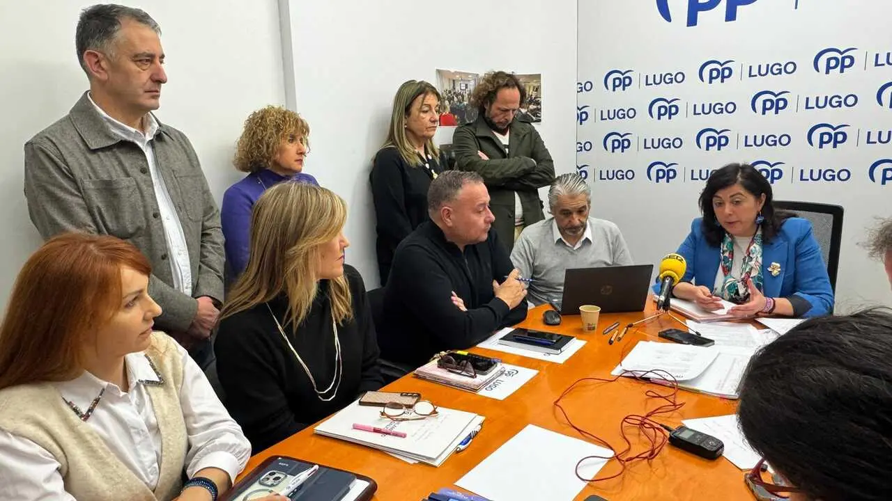 Elena Candia, durante una rueda de prensa