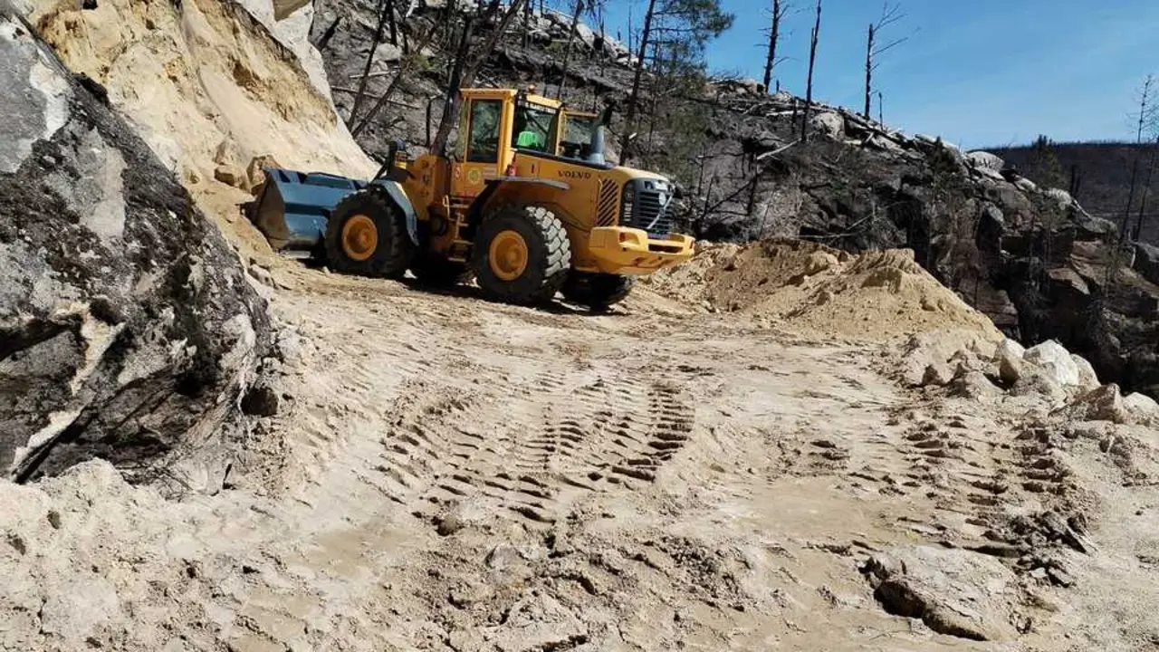 270326 Inicio dos traballos na LU-P-4103, en Pant&oacute;n