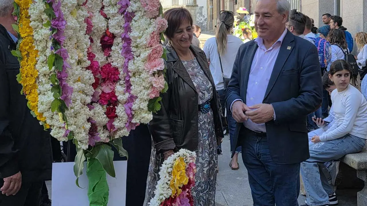 Tom&eacute;, durante la celebraci&oacute;n de los Maios del a&ntilde;o pasado