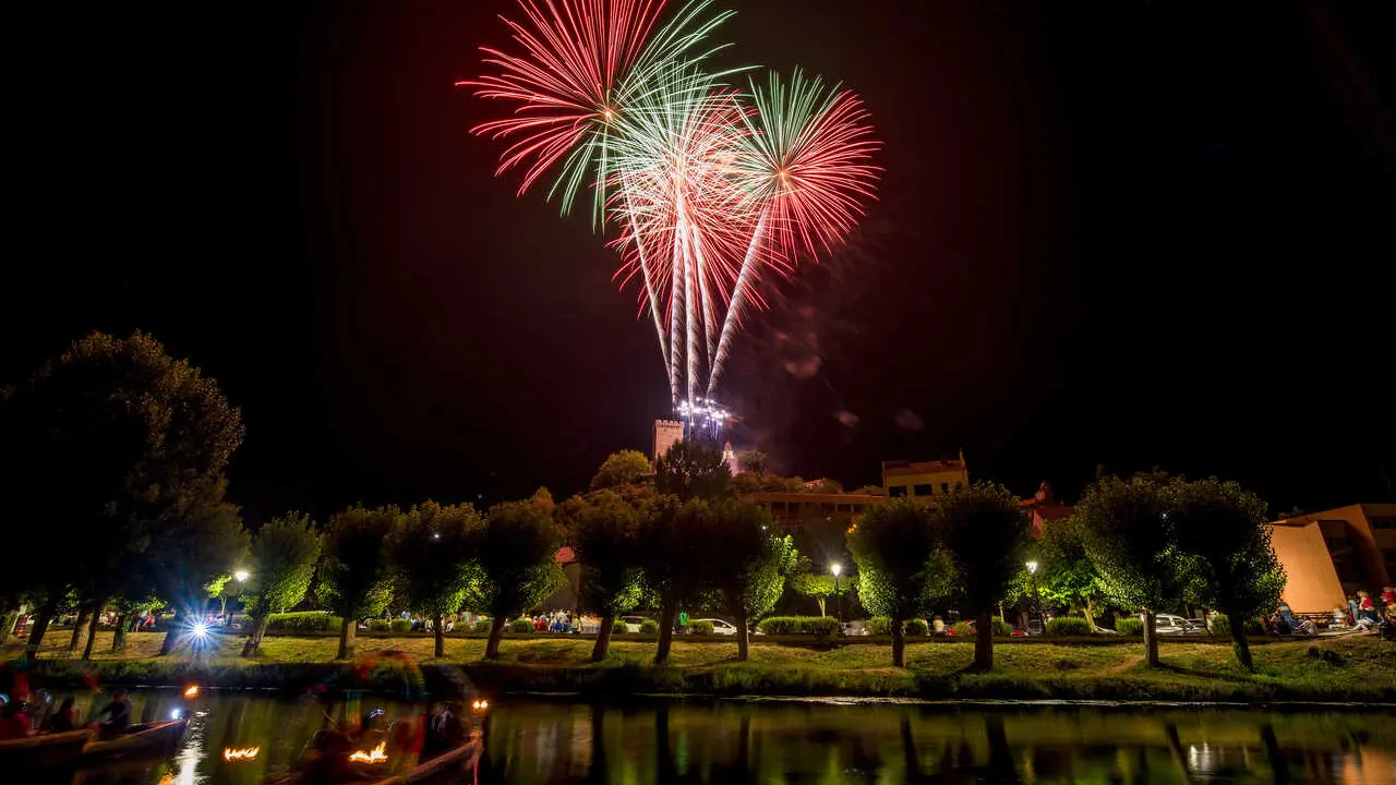 Fogos de San Vicente en Monforte