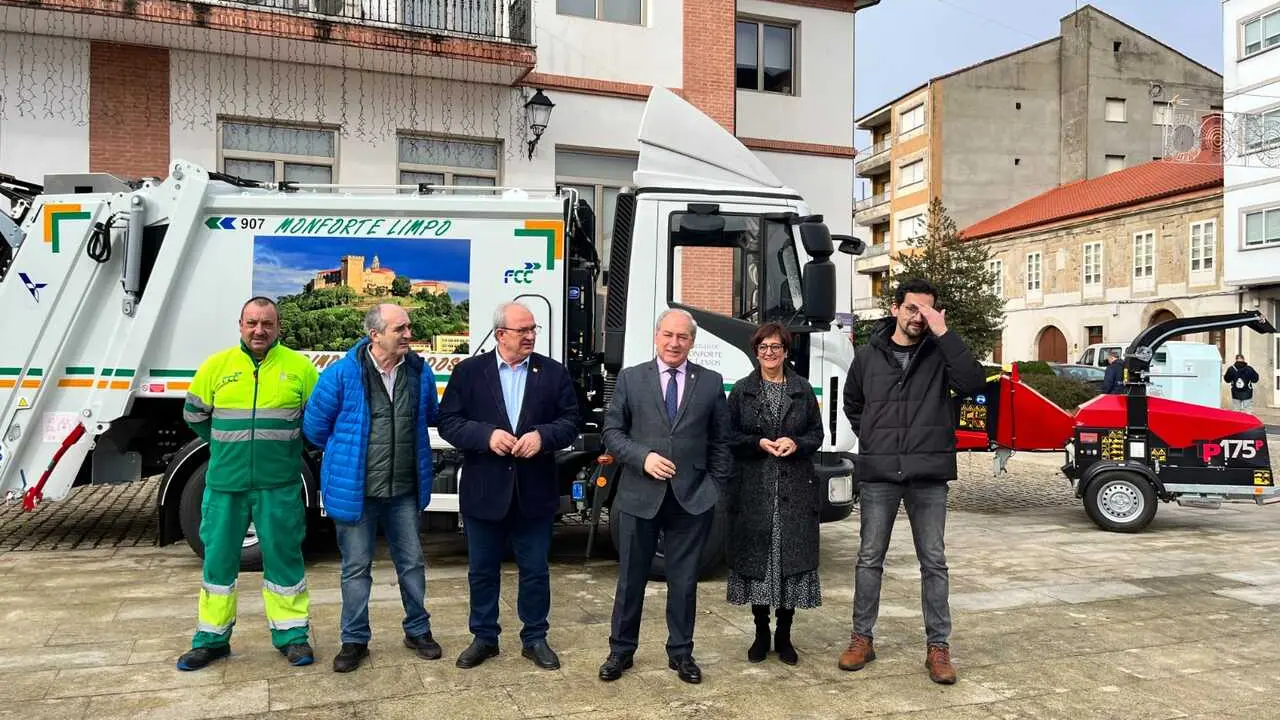 Foto arquivo servizo recollida de residuos Monforte