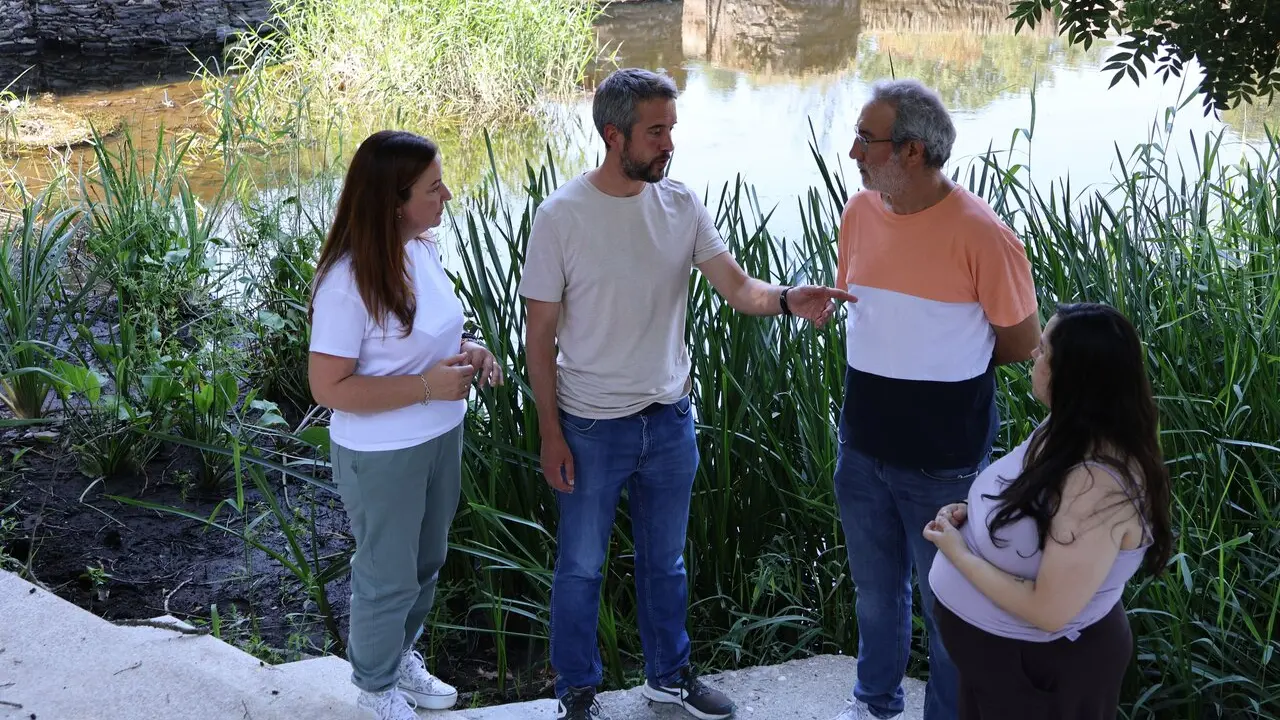 Rub&eacute;n Arroxo, en la zona del restaurante O Mu&iacute;&ntilde;o