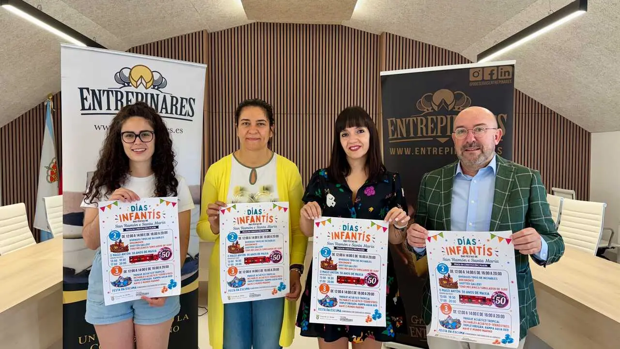 Presentaci&oacute;n de los d&iacute;as infantiles de las fiestas de San Ram&oacute;n y Santa Mar&iacute;a de Vilalba