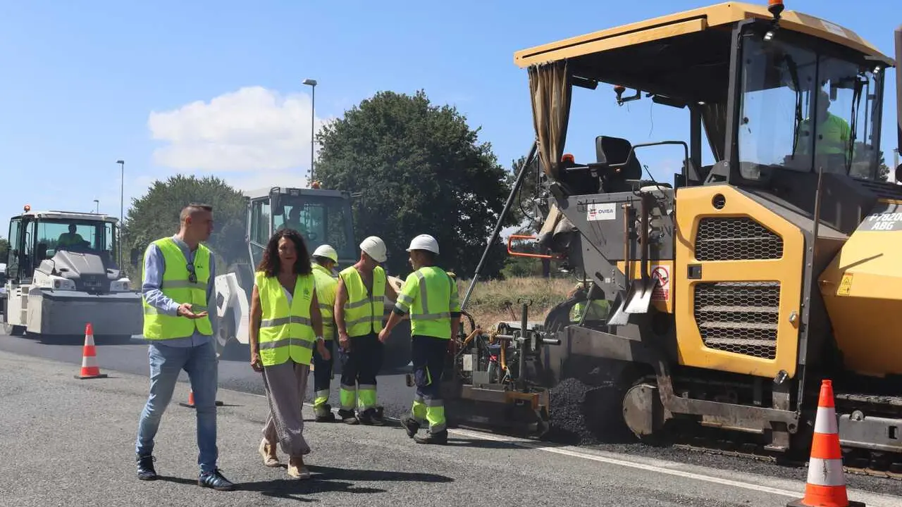 La subdelegada del Gobierno en Lugo supervis&oacute; los trabajos