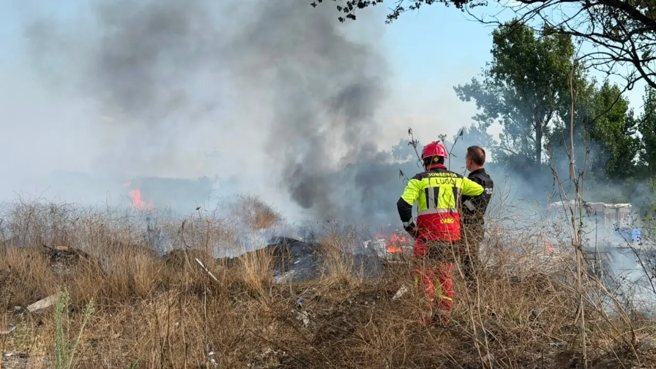 Incendio O Carqueixo. | PRADERO.