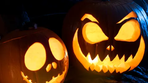 calabazas-halloween-talladas-telarana