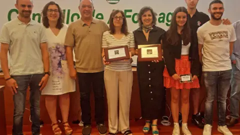 Entrega de premios del concurso de tapas de A Fonsagrada