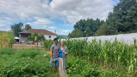 Intercambio preparado en Sober, Casa Belán. Extranjeros