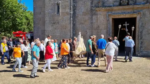 Romería de Cadeiras, en Sober