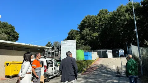 Punto limpio Vilalba, videovigilancia