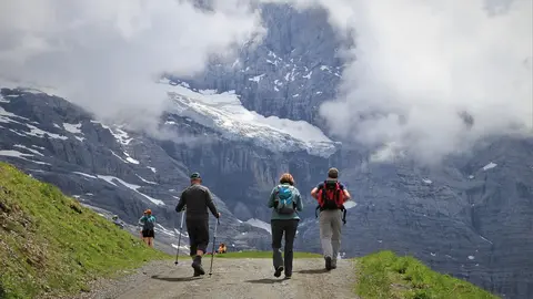 Andar, caminar, ruta, camino, trekking