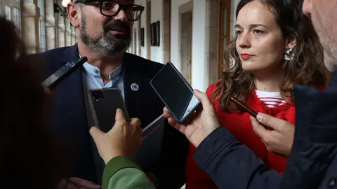 Efrén Castro e Iria Castro, diputados provinciales del BNG