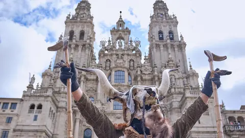 Fotografía de Santiago de Compostela, obra de Xaime Cortizo