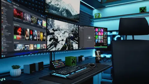 Inform&aacute;tica, pantallas, ordenador, videojuegos.