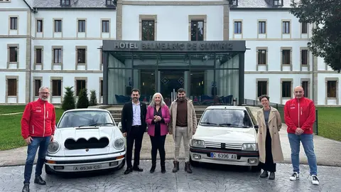 FOTO GUITIRIZ 1 -  - O Concello de Guitiriz presentou este venres o XX Rally Rías Altas Clásico, que se celebrará o día 19 de outubro