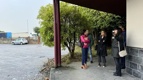 Marta Rouco se reunió con la directora xeral en la Estación de Autobuses de Vilalba