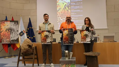 Presentación del simposio de velutinas de Chantada en la Diputación