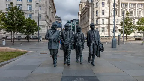 Escultura de The Beatles