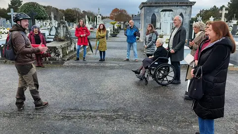 Visitas teatralizadas al cementerio de Lugo