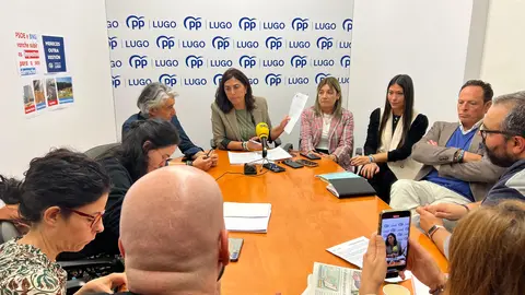 Elena Candia explica las alegaciones del PP a la subida de impuestos