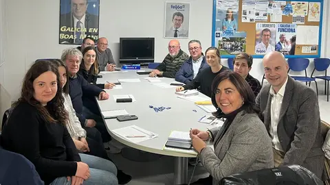 Candia e Nodal reunión PP Vilalba