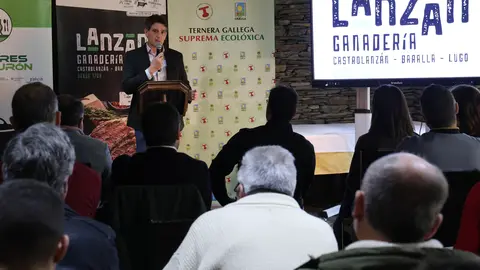 Presentación de los productos de la Gandaría Lanzán, en Baralla