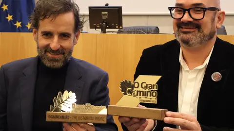 Ezequiel Mosquera y Efrén Castro presentaron la etapa lucense de la cuarta edición de O Gran Camiño