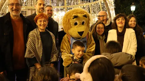 Encendido de las luces de Navidad 2024 en Lugo.
