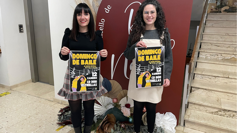 Marta Rouco y Paula Vigo presentaron el baile que se celebrará el 12 de enero