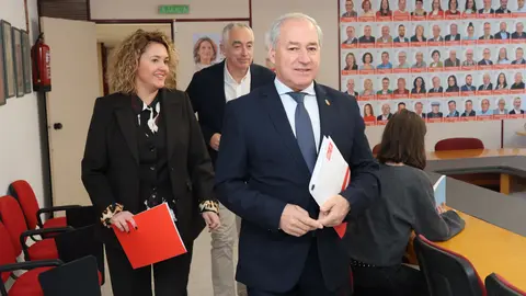 160125 FOTO 2 Rolda de prensa do PSdeG-PSOE de Lugo sobre os investimentos do Goberno centrla na provincia